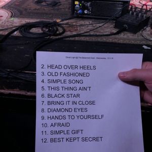 Ghost Light at Nashville, TN in Basement East 2018