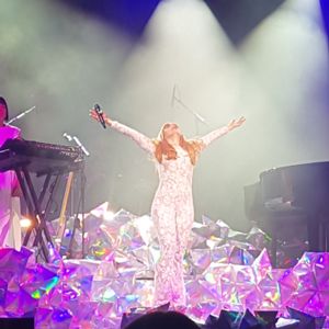 Paloma Faith at Newmarket, United Kingdom of Great Britain and Northern Ireland in Newmarket Racecourse 2019