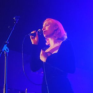Molly Nilsson at Madrid, Spain in Sala Caracol 2019