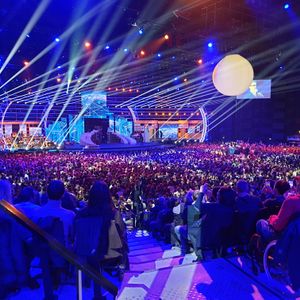 Les Enfoirés at Floirac, France in Arkéa Arena 2019
