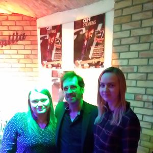 Cliff Stevens at Nakło nad Notecią, Poland in Cafe Emilia 2019