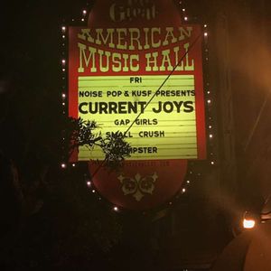 Current Joys at San Francisco, CA in Great American Music Hall 2019