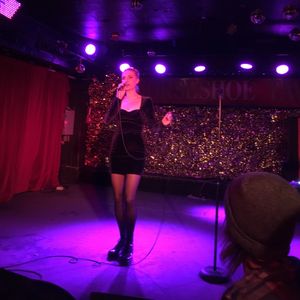 Molly Nilsson at Toronto, Canada in Horseshoe Tavern 2019