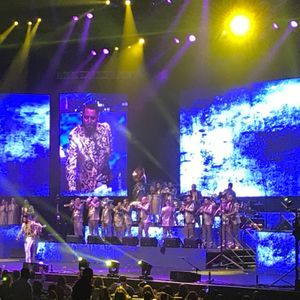 Pancho Barraza at Los Angeles, CA in Microsoft Theater 2019