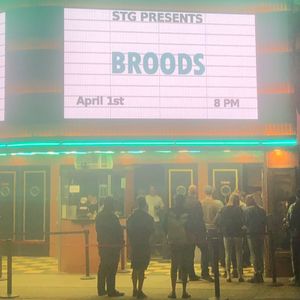 BROODS at Seattle, WA in Neptune Theatre 2019