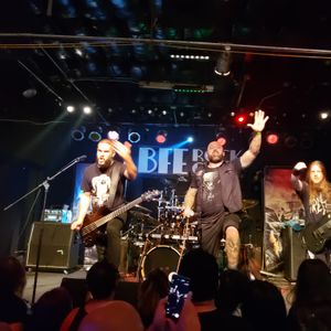 Benighted at Houston, TX in BFE Rock Club 2019