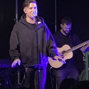 Logan Henderson at Lancaster, PA in Chameleon Club 2019