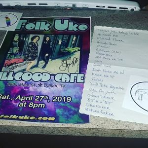 Folk Uke at Dallas, TX in AllGood Cafe 2019