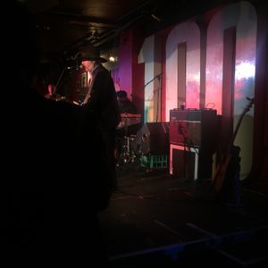 Luke Haines at London, United Kingdom in 100 Club 2019