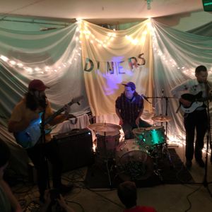 Diners at Santa Cruz, CA in Grandpa's House (house show) 2019