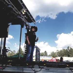 Sim Balkey at Ruidoso, NM in Wingfield Park 2019