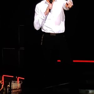 Hugh Jackman at Boston, MA in TD Garden 2019