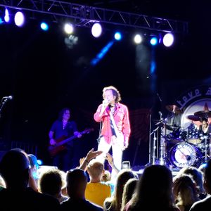Steve Augeri at Coralville, IA in S.T. Morrison Park 2019