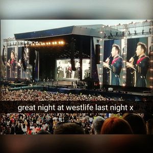 Westlife at Dublin, Ireland in Croke Park 2019
