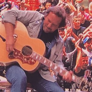 Eddie Vedder at London, United Kingdom in Wembley Stadium 2019