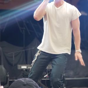 Marc E. Bassy at Albuquerque, NM in Villa Hispana Pavilion at Expo NM 2019