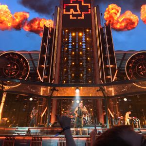 Rammstein at Bruxelles, Belgium in Stade Roi Baudouin 2025