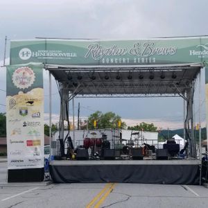 Kenny George Band at Hendersonville, NC in Rhythm and Brews Concert Series 2019