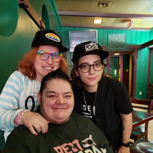 Ryan Cassata at Jackson, CA in Rosebud's Cafe 2019