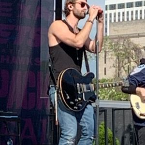 Ryan Hurd at Nashville, TN in Downtown Nashville 2019