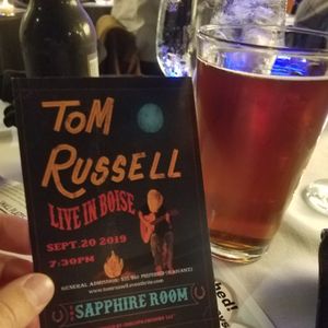 Tom Russell at Boise, ID in The Sapphire Room 2019