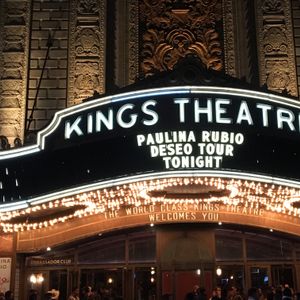 Paulina Rubio at Brooklyn, NY in Kings Theatre 2019