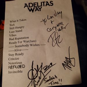 Adelitas Way at Houston, TX in Scout Bar 2019