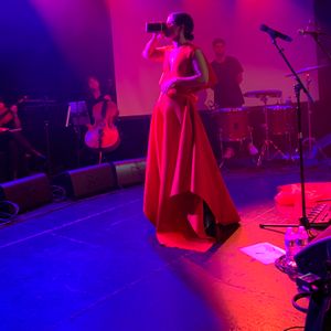 Emel Mathlouthi at New York, NY in (Le) Poisson Rouge 2019