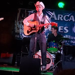 James Intveld at Arcadia, CA in Arcadia Blues Club 2019