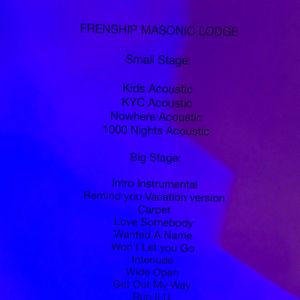 Frenship at Los Angeles, CA in Masonic Lodge at Hollywood Forever 2019