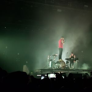 Matt and Kim at Dallas, TX in The Bomb Factory 2019