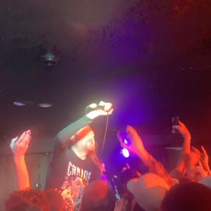 Frenzal Rhomb at Frankston, Australia in Pelly Bar Frankston 2019