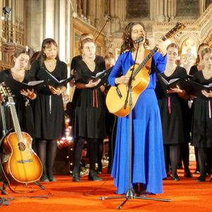 Katie Melua at London, United Kingdom in St Mary Abbots Church 2019