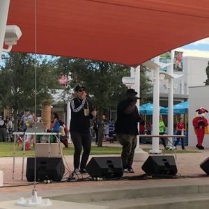 MC Lars at Fort Myers, FL in Cornog Plaza @ Fort Myers Regional Library 2019